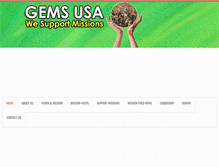 Tablet Screenshot of gems-usa.org
